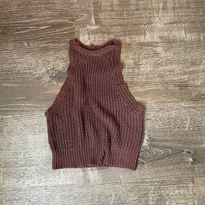 Knit Halter Top